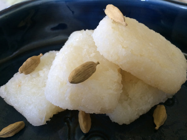 Organic Coconut Barfi - Coconut fudge