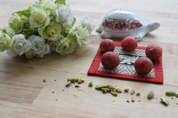 Organic Motichur Ladoo - Fried gram flour dumpling