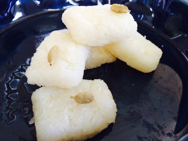 Organic Coconut Barfi - Coconut fudge